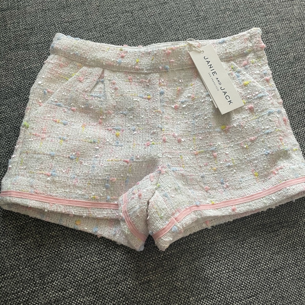 Janie and jack tweed shorts new with tags